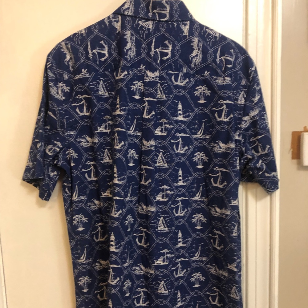 Chaps Ralph Lauren tropical button up szL